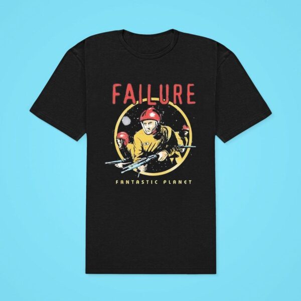 Failure Fantastic Planet Spaceman Classic Tshirt