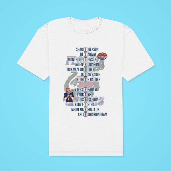 Florida Gators All Names Of Legends Gasparill Bowl Champions Classic Tshirt