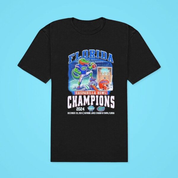 Florida Gators Gasparilla Bowl Champions Go Gators Classic Tshirt