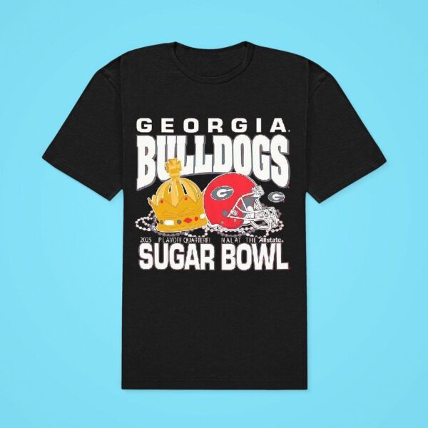 Georgia Bulldogs Playoff Quarterfinal At The Allstate Sugar Bowl Classic Tshirt