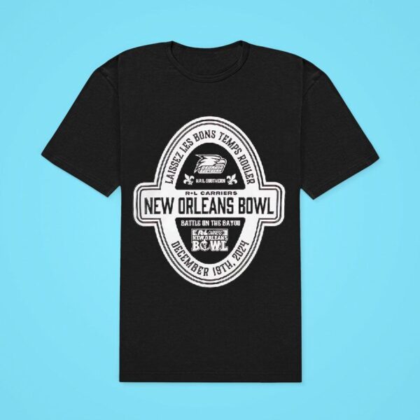 Georgia Southern Eagles New Orleans Bowl Vintage Oval Ultra Logo Classic Tshirt