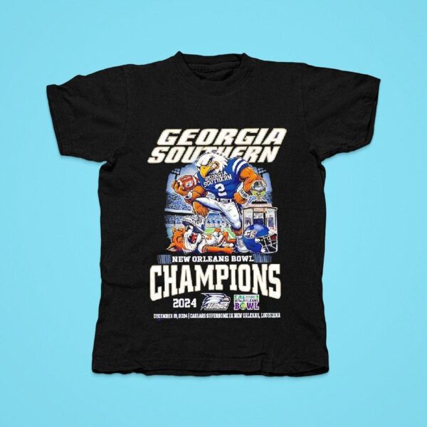 Georgia Southern New Orleans Bowl Champions Tshirt