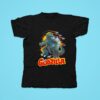 Godzilla Fights Cartoon Tshirt