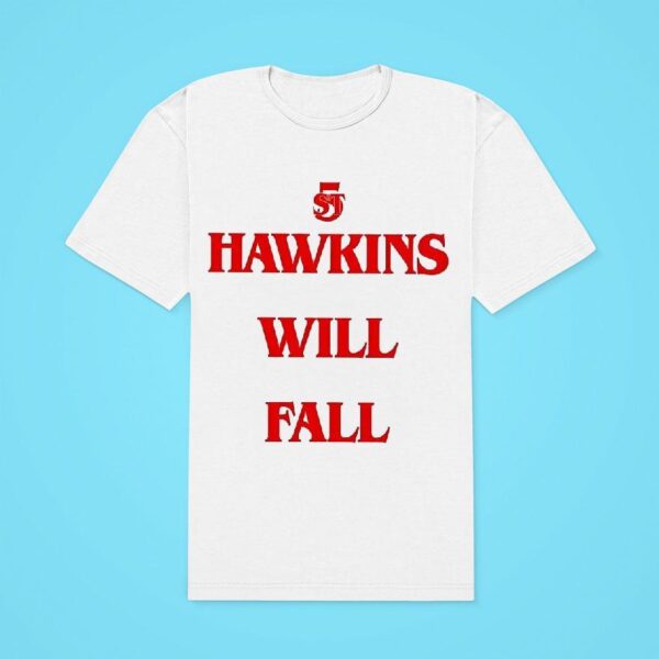 Hawkins Will Fall Logo Classic Tshirt