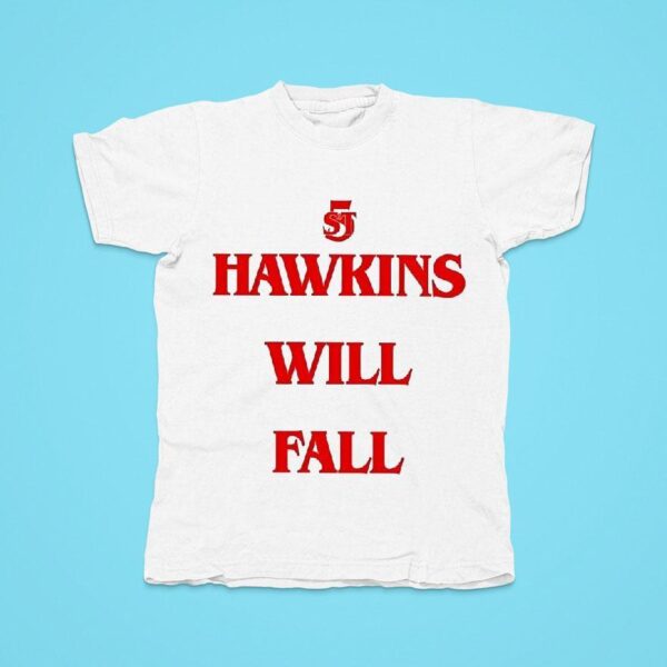 Hawkins Will Fall Logo Tshirt