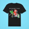 He S Checking It Twice Hockey Christmas Classic Tshirt