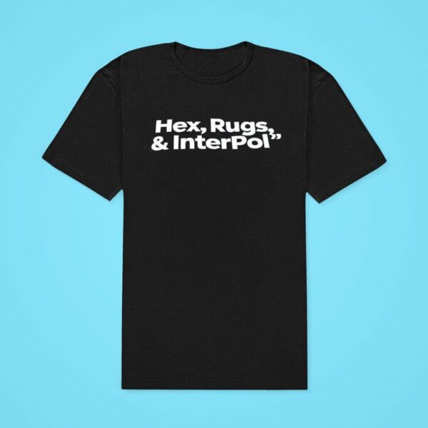 Hex Rugs And Interpol Classic Tshirt