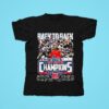 Houston Texans Back To Back Afc South Champions Tshirt