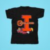 Illinois Fighting Illini South Carolina Gamecocks Football Cockblocked Masco Tshirt