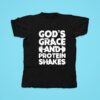 Iron Panda God S Grace And Protein Shake Washed Gym Tshirt