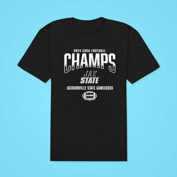 Jacksonville State Gamecocks C Usa Football Conference Champions Ncaa Division Classic Tshirt