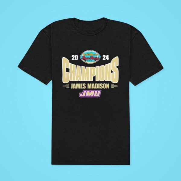 James Madison Dukes Boca Raton Bowl Champs Classic Tshirt