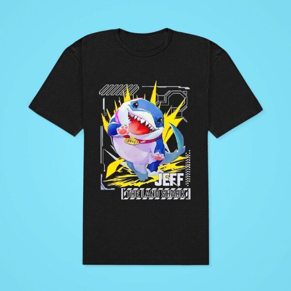 Jeff The Land Shark Cartoon Classic Tshirt