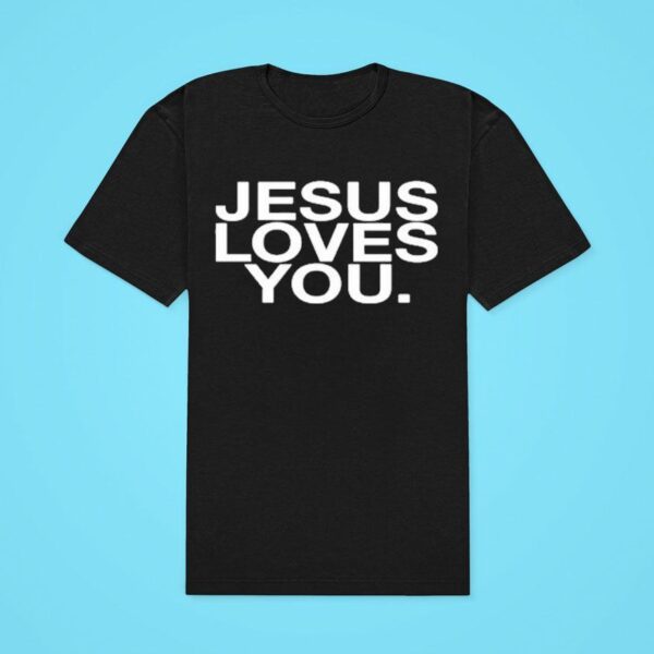 Jesus Loves You Los Angeles Dodgers Logo Classic Tshirt