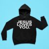 Jesus Loves You Los Angeles Dodgers Logo Hoodie