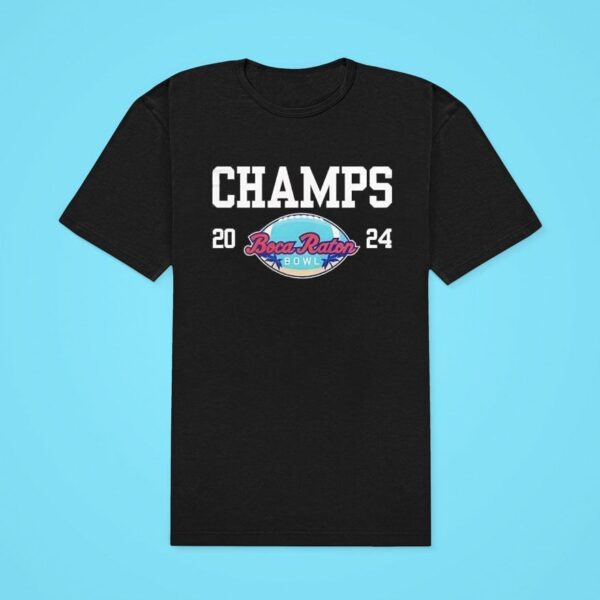 Jmu Football Boca Ration Bowl Champs Classic Tshirt