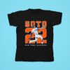 Juan Soto New York Mets Baseball Signature Tshirt