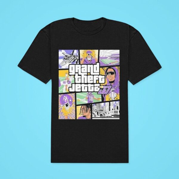 Justin Jefferson Grand Theft Jetta Gta Classic Tshirt