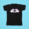 Justin Jefferson Heart Hands Minnesota Vikings Tshirt