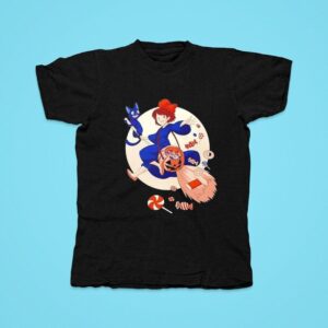 Kiki And Jiji Deliver Halloween Candy Tshirt