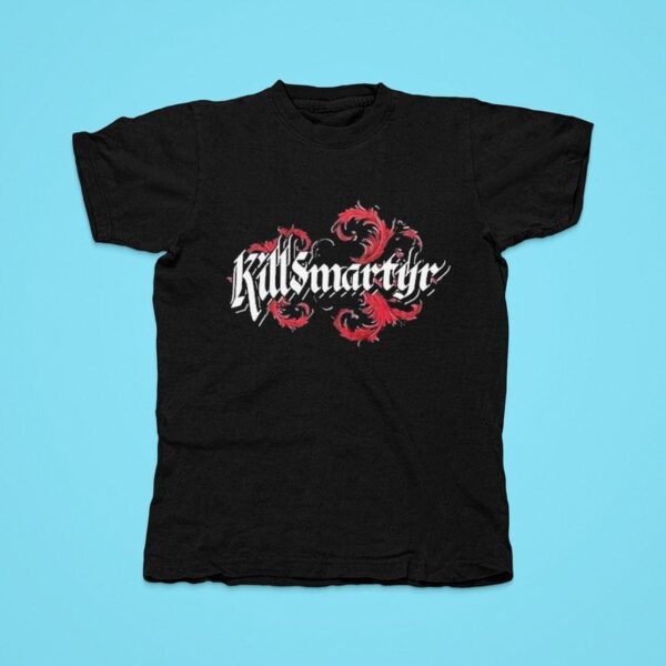 Killsmartyr Typeface Tshirt