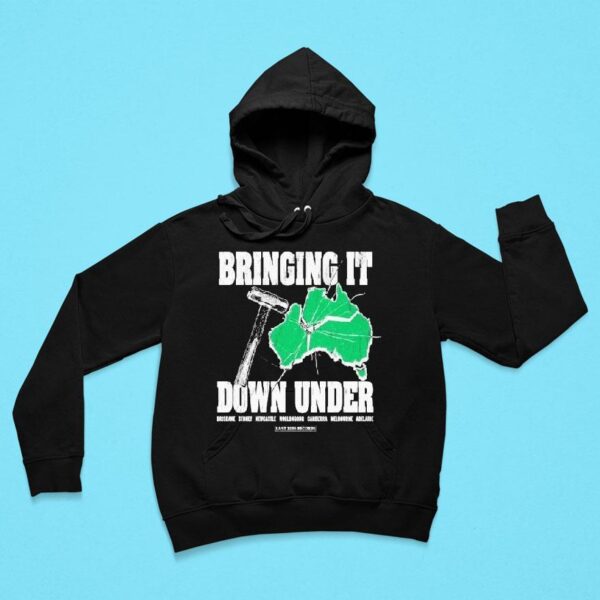 Koyo Bringing Down Under Brisbane Sydney Newcastle Wollongong Canberra Melbourne Adelaide Tour Hoodie