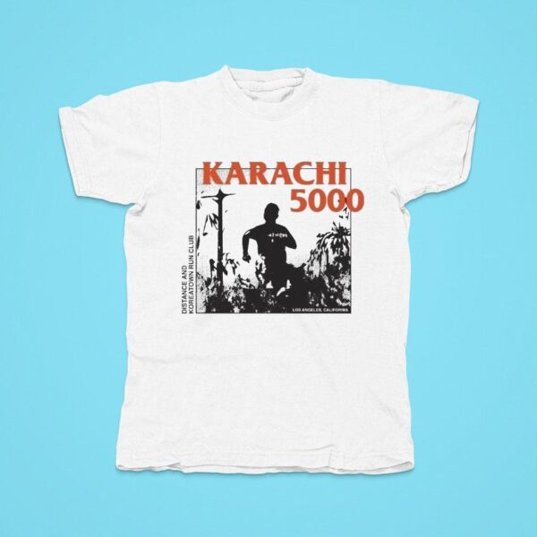 Krc X Distance Karachi Koreatown Run Club Tshirt