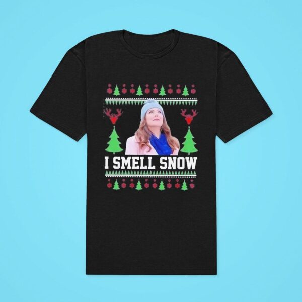 Lauren Graham I Smell Snow Christmas Classic Tshirt