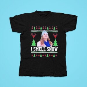 Lauren Graham I Smell Snow Christmas Tshirt