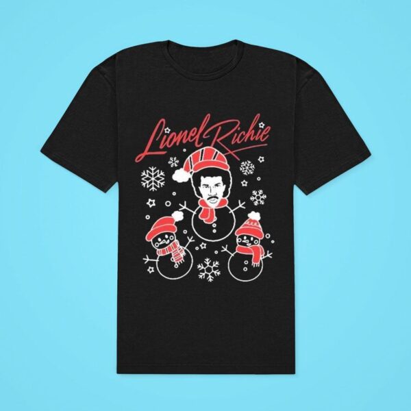 Lionel Richie Snowman Christmas Classic Tshirt