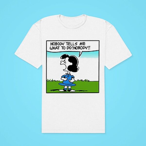 Lucy Van Pelt Nobody Tells Me Classic Tshirt