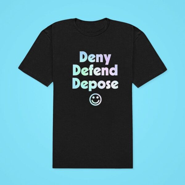 Luigi Deny Defend Depose Icon Classic Tshirt