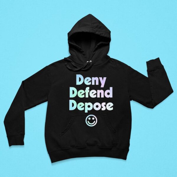 Luigi Deny Defend Depose Icon Hoodie