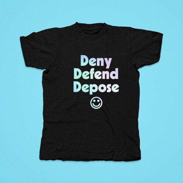 Luigi Deny Defend Depose Icon Tshirt