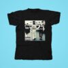 Luigi Mangione Helicopter Pad With Police Album Cover Tshirt