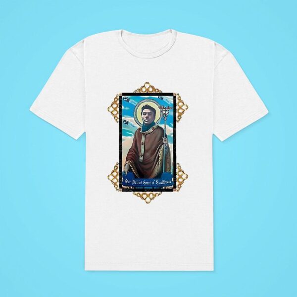 Luigi Mangione Our Patron Saint Of Healthcare Classic Tshirt