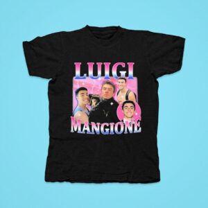 Luigi Mangione Portrai Tshirt