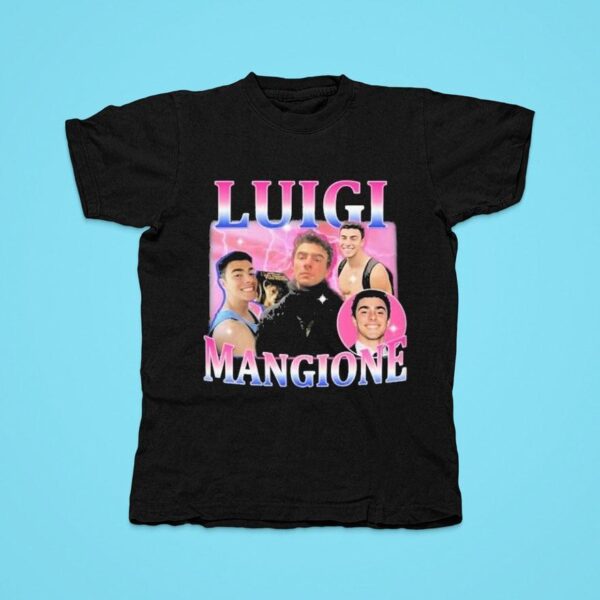 Luigi Mangione Portrai Tshirt