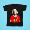 Marilyn Monroe Chicago Blackhawks Jonathan Toews Tshirt