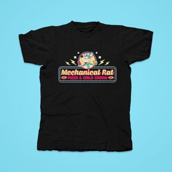 Mechanical Rat Pizza Child Casino Tshirt