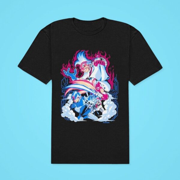 Mega Man Digital Nightmare Classic Tshirt