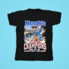 Memphis Tigers West Virginia Frisco Bowl Champions Toyota Stadium Masco Tshirt