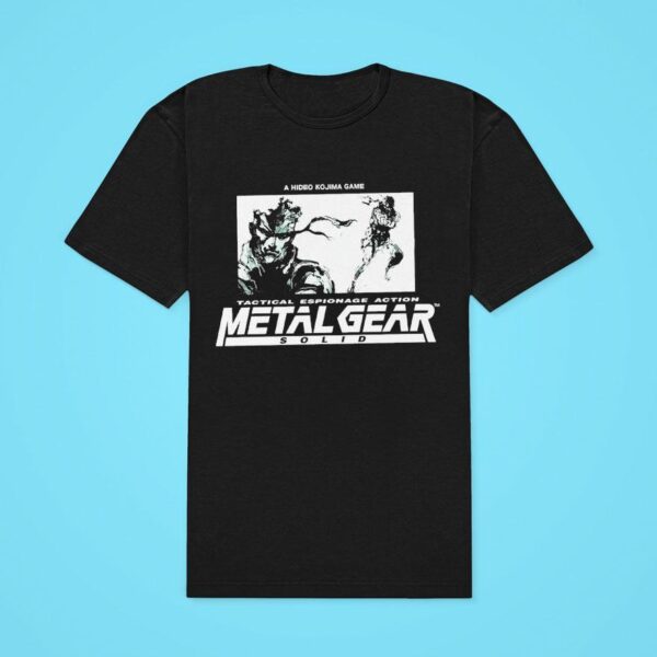 Metal Gear Solid A Hideo Kojima Game Classic Tshirt