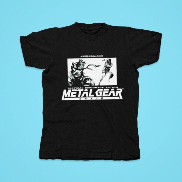 Metal Gear Solid A Hideo Kojima Game Tshirt