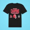 Miami Ohio Redhawks University Football Snoop Dogg Arizona Bowl Champions Helmet Ncaa Bowl Games Classic Tshirt