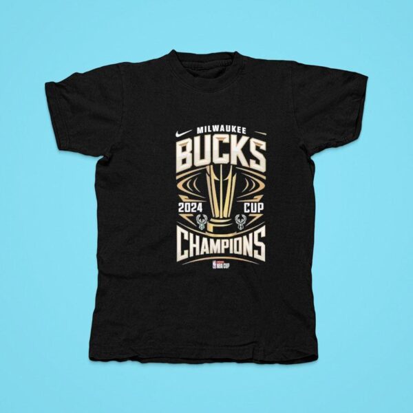 Mil Bucks Emirates Basketball Championship Tshirt