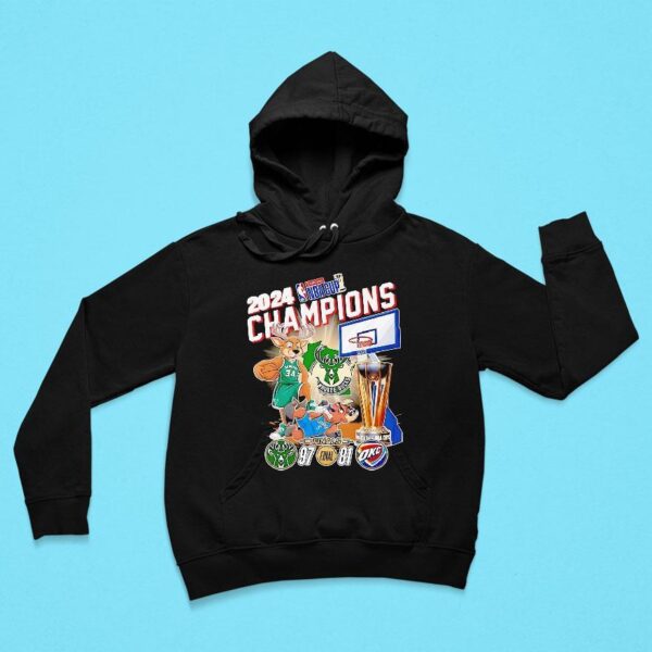 Milwaukee Bucks Nba Cup Champions Fan Celebration Hoodie