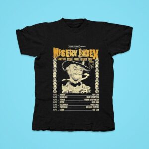 Misery Index Control Total Sobre Iberia Tour Tshirt