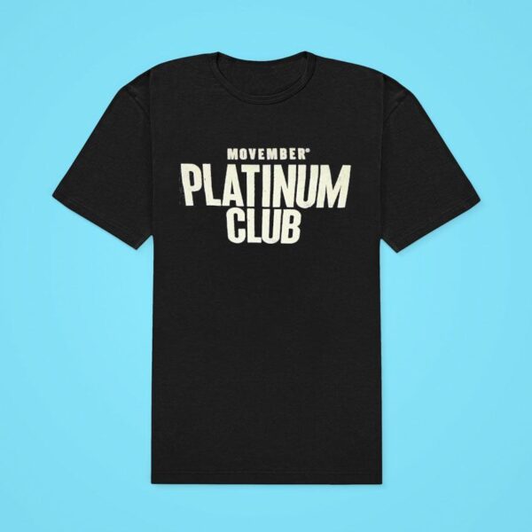 Movember Platinum Club Classic Tshirt