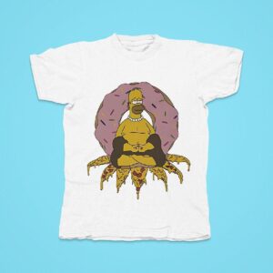 Namaste Homer Simpson Buddha Tshirt